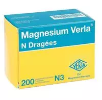 PZN-DE 04911945, Verla-Pharm Arzneimittel Magnesium Verla N Dragees 200 St&uuml;ck,