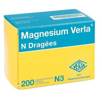 Magnesium Verla N Dragees (200 Stk.)