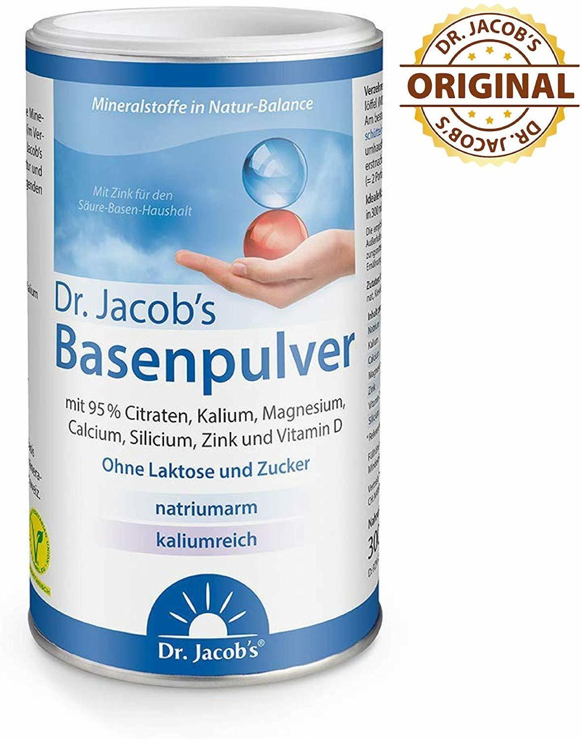 Dr. Jacobs Basenpulver Citrat-Basen-Original Mineralstoffe (300 g) Test TOP  Angebote ab 15,80 € (März 2023)