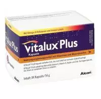 Vitalux Plus Lutein und Omega-3 Kapseln