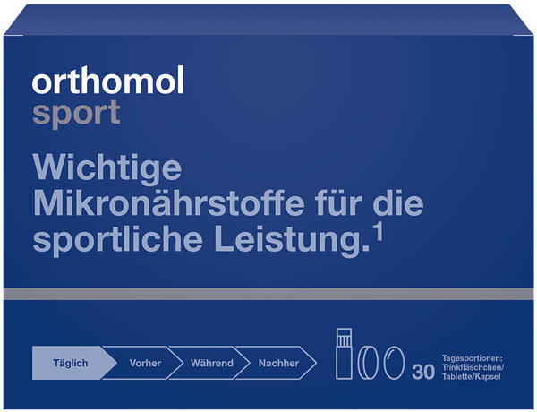 Orthomol Sport Kombipackung Trinkflaschen (30 Stk.)