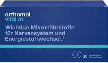 Orthomol Vital M Kombipackung Kapseln & Tabletten (30 Stk.)