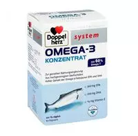 Doppelherz system Omega-3 Konzentrat 60 St