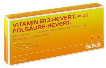 Vitamin B 12 Folsaeure Ampullenpaare (5 x 2 ml)