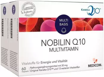 Medicom Nobilin Q10 Multivitamin Kapseln (120 Stk.) – Vielseitige Anwendung für verschiedene Bedürfnisse