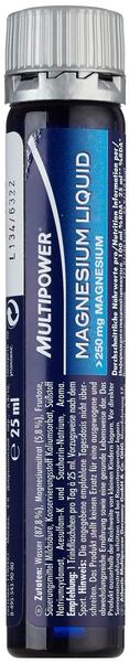Multipower Magnesium Liquid 20 x 25ml