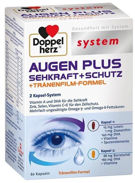 Doppelherz Augen Plus Sehkraft + Schutz Syst. (60 Stk.) Test: ❤️ TOP  Angebote ab 11,74 € (Juni 2022) Testbericht.de