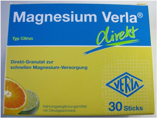 Verla-Pharm Magnesium Verla Direkt Granulat Citrus (30 Stk.)