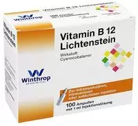 VITAMIN B12 1.000 &mu;g Lichtenstein Ampullen 100X1 ml