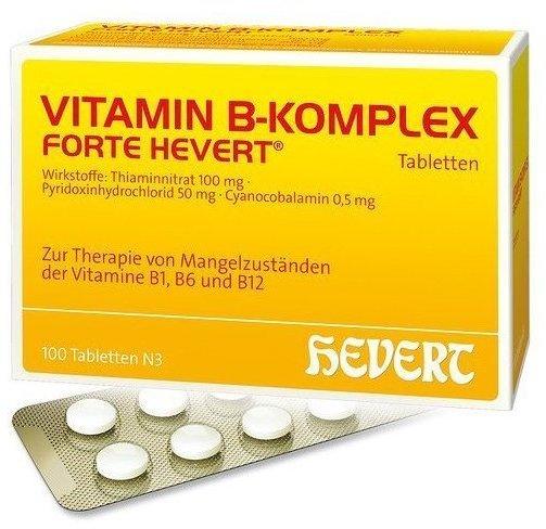 Hevert Vitamin B Komplex Forte Tabletten (200 Stk.) Test TOP Angebote ab  33,97 € (Juli 2023)