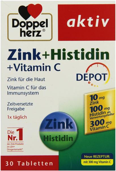 Doppelherz aktiv Zink + Histidin Depot Tabletten (30 Stk.)
