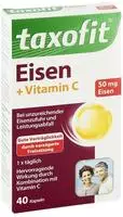 PZN-DE 18399741, MCM KLOSTERFRAU Vertr Taxofit Eisen+Vitamin C Kapseln, 40 St,