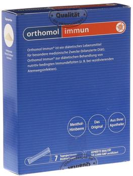Orthomol Immun Direktgranulat Himbeer/Menthol (7 Stk.)