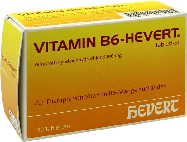 Vitamin B6 Tabletten (100 Stk.)