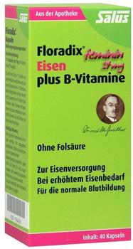 Salus Pharma Floradix Eisen Plus Vitamine Kapseln (40 Stk.)
