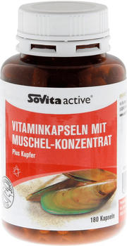 Ascopharm Sovita active Vitaminkapseln mit Muschel-Konzentrat (180 Stk.)