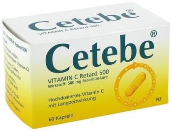 Vitamin C Retardkapseln 500 mg (60 Stk.)