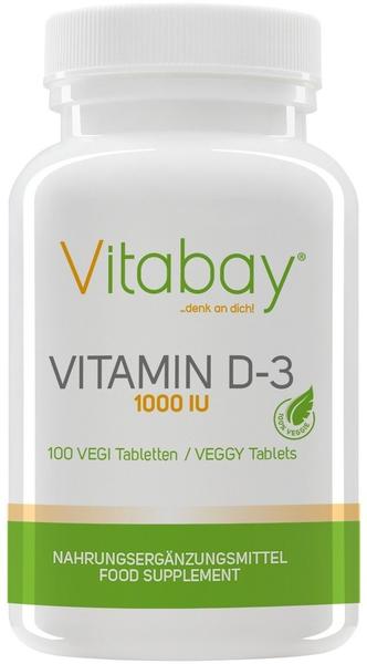 Vitabay Vitamin D3 1.000 I.E. Tabletten 100 St.