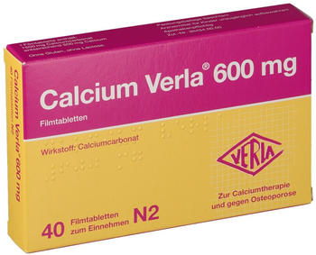 Calcium 600 mg Filmtabletten (40 Stk.)