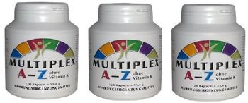 VITA-WORLD Multiplex A-Z ohne Vitamin K Kapseln 3 x 120 St.