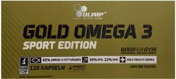 Olimp Gold Omega 3 Sport Edition 120 St&uuml;ck