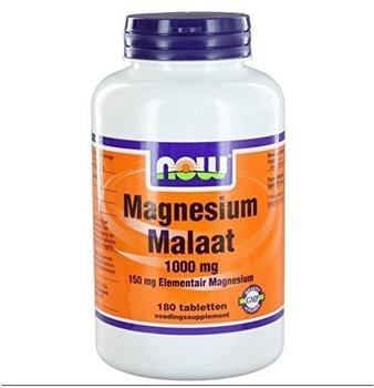 NOW Foods Magnesium Malate Tabletten 180 St.