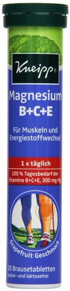 Kneipp Magnesium + Vitamine B+C+E Brausetabletten (20 Stk.)