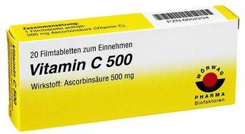 Vitamin C 500 Tabletten (20 Stk.)
