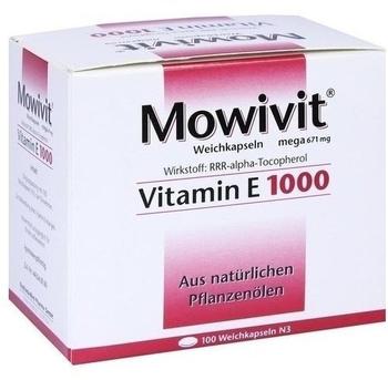 Mowivit Vitamin E 1000 Kapseln (100 Stk.)