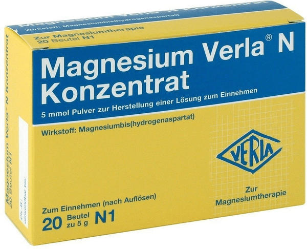 Magnesium Verla N Konzentrat (20 Stk.)