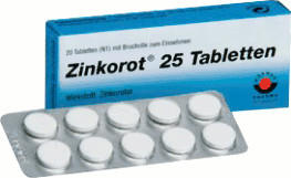 Zinkorot 25 Tabletten (50 Stk.)