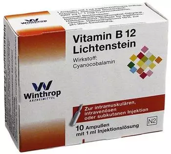 Vitamin B 12 1000 ug Lichtenstein Ampullen (10 ml)