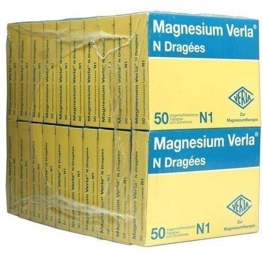 Magnesium Verla N Dragees (20 x 50 Stk.)
