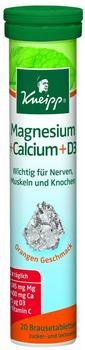 Kneipp Magnesium + Calcium Brausetabletten (20 Stk.)
