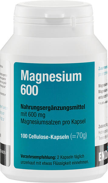 Endima Magnesium 600 Kapseln (100 Stk.)