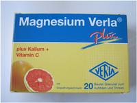 PZN-DE 01007889, Verla-Pharm Arzneimittel Magnesium Verla plus Granulat 82 g,