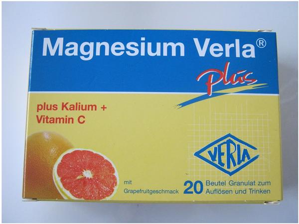 Verla-Pharm Magnesium Verla Plus Granulat (20 Stk.)