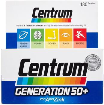 Centrum Centrum Generation 50+ Tabletten (180 Stk.)
