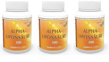 VITA-WORLD 3er Pack Alpha Liponsäure 300mg 300 Kapseln