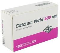PZN-DE 01397867, Calcium Verla 600mg 100 St