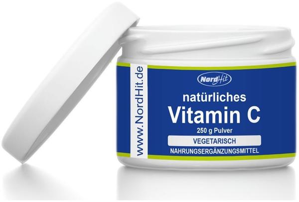 NordHit natütliches Vitamin C - 250 g Pulver