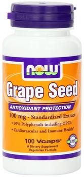 Now Foods Grape Seed 100mg 100 Kapseln