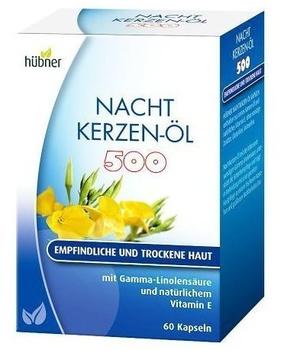 Hübner Nachtkerzen-Öl Kapseln mit Vitamin E (60 Stück)