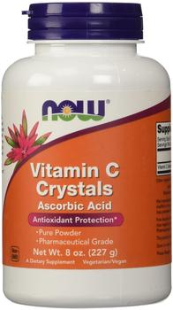 Now Foods Vitamin C Crystals Pulver 227g