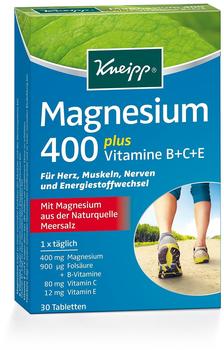 Kneipp Magnesium 400 Tabletten (30 Stk.)