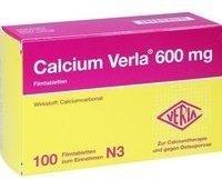 VERLA Calcium Verla 600 mg Filmtabletten 100 St.