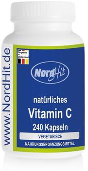 NordHit natütliches Vitamin C - 240 Kapseln