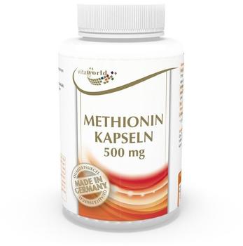 VITA-WORLD Methionin 500mg 120 Vegi Kapseln L-methionin
