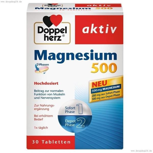 Doppelherz Magnesium 500 Tabletten 30 St.