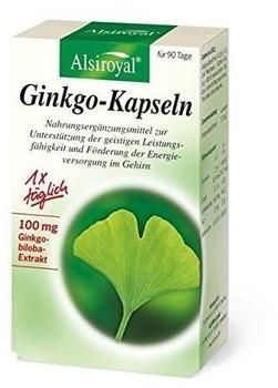 Alsitan Ginkgo-Kapseln, glutenfrei 90 Kapseln